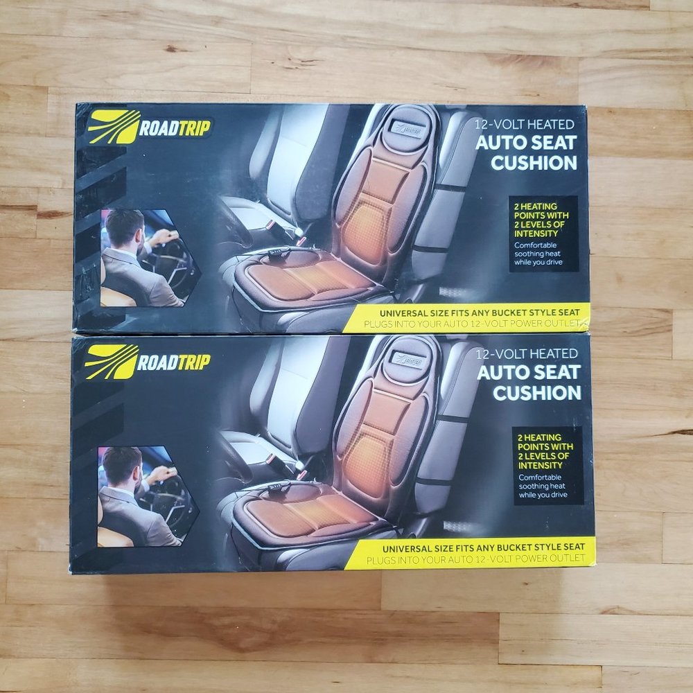 NWT Roadtrip Heated Seat Cushion Heated Car Seat
